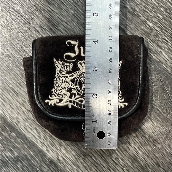 Juicy Couture Black Velour Pouch - Picture 8 of 8
